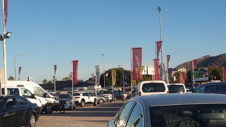 BANDERAS VERTICALES EN RECINTO CAMPA