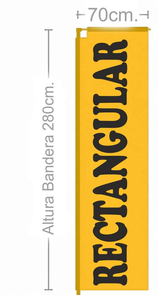 Galeria
IMAGEN DE REPUESTO DE BANDERA MODELO RECTANGULAR M