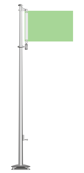 Galeria
IMAGEN DE MASTIL CON DRIZA INTERNA Y BANDERA