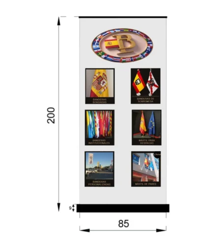 Roll-Up de 85 x 200